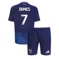 Maglie da calcio Leeds United Daniel James #7 Terza Maglia Bambino 2024-25 Manica Corta (+ Pantaloni corti)